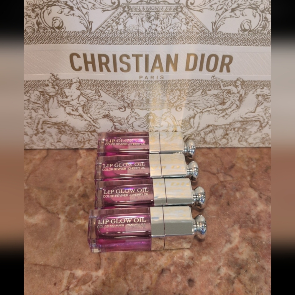 Dior Lip Glow Oil Bundle - Pink Lilac 064 - NWOB × 4